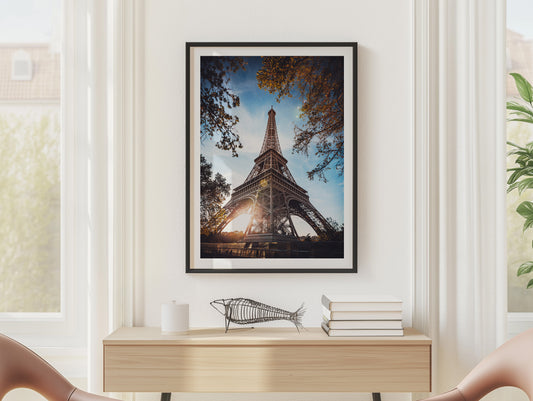 Autumn at the Eiffel Tower